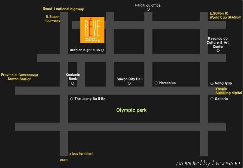 Suwon Reve Hotel Екстер'єр фото